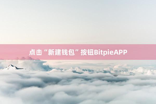 点击“新建钱包”按钮BitpieAPP