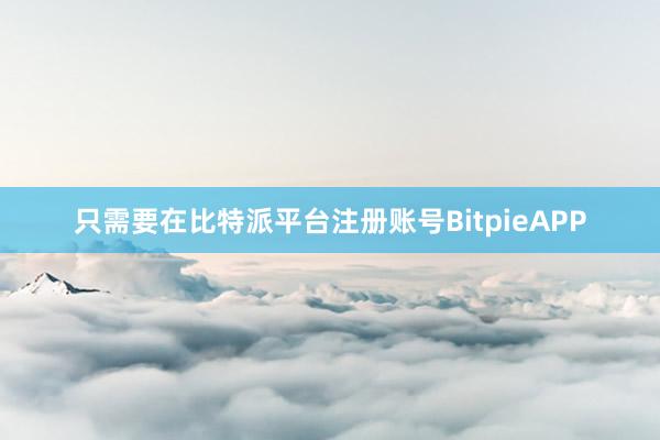 只需要在比特派平台注册账号BitpieAPP