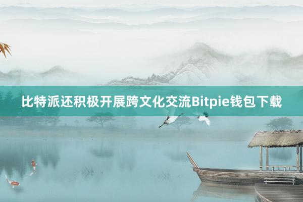 比特派还积极开展跨文化交流Bitpie钱包下载