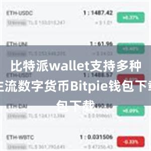 比特派wallet支持多种主流数字货币Bitpie钱包下载